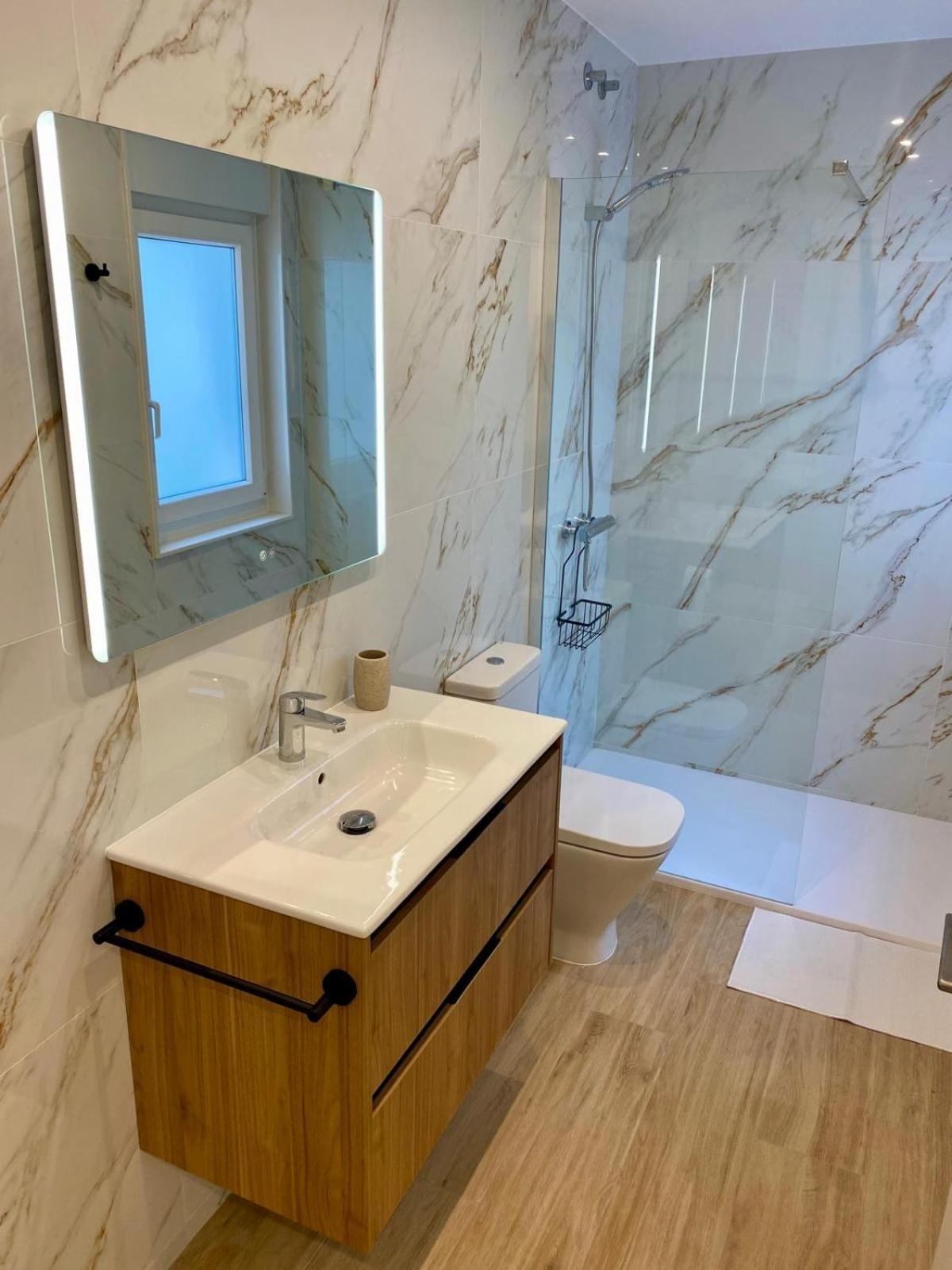 Apartamentos Ezaro Beach ดุมเบรีย ภายนอก รูปภาพ