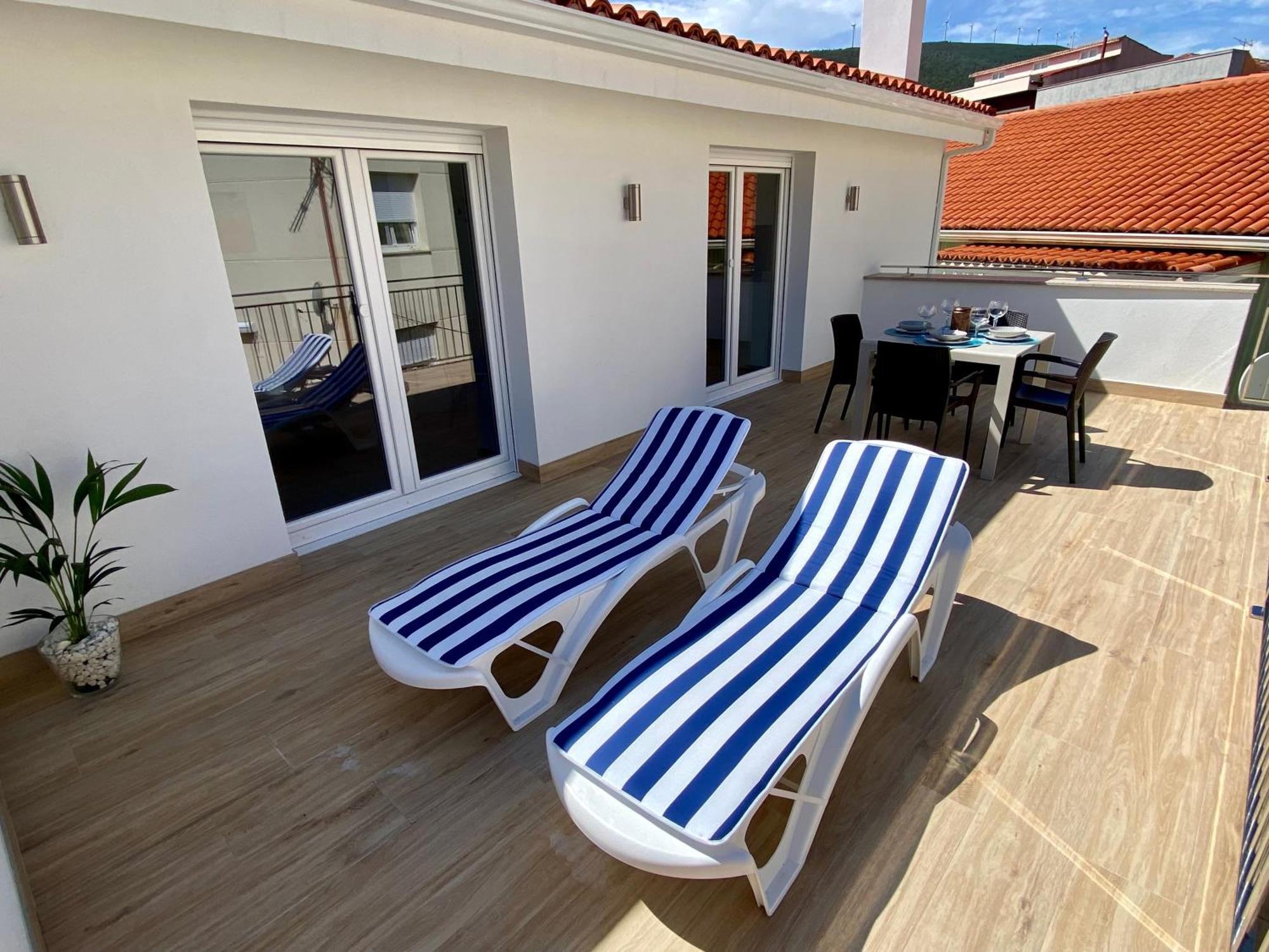 Apartamentos Ezaro Beach ดุมเบรีย ภายนอก รูปภาพ